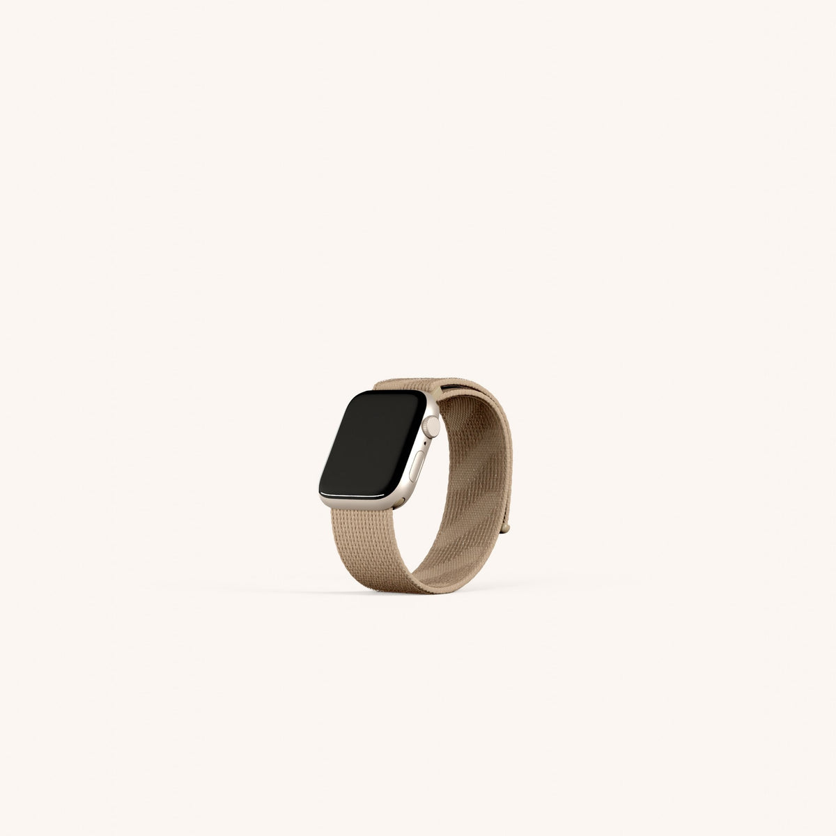 Apple Watch Strap for 42mm / 44mm / 45mm / 49mm in Taupe Total View | XOUXOU #apple watch model_42mm / 44mm / 45mm / 49mm