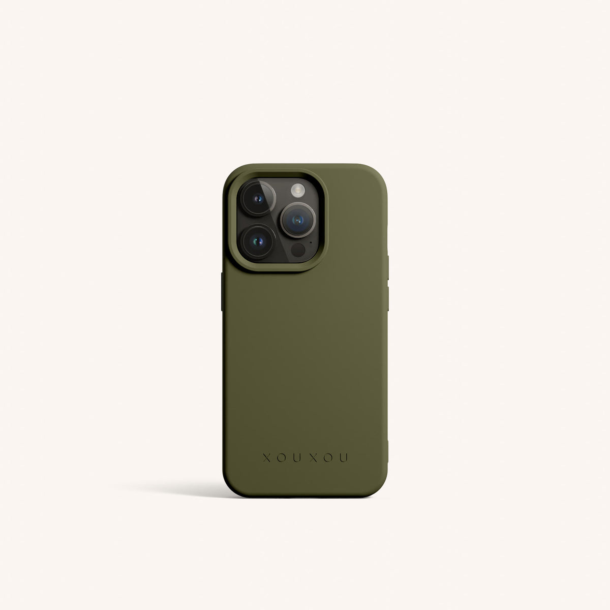 Phone Case for iPhone 15 Pro with MagSafe in Moss Total View | XOUXOU #phone model_iphone 15 pro