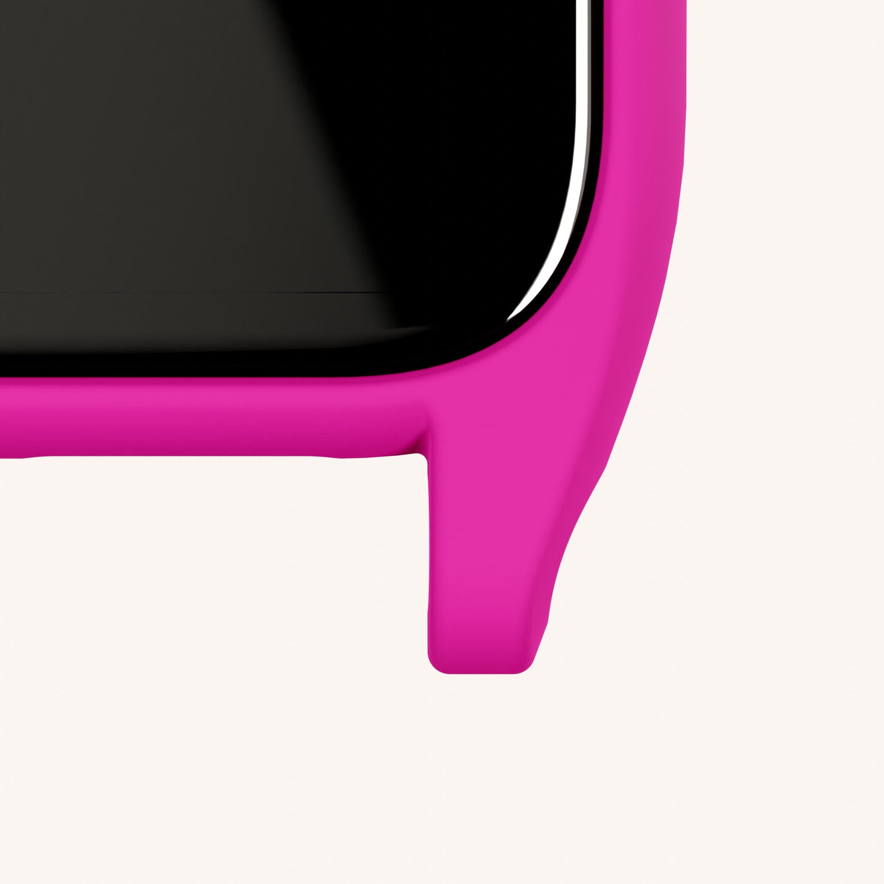 Handyhülle mit Ösen in Power Pink
