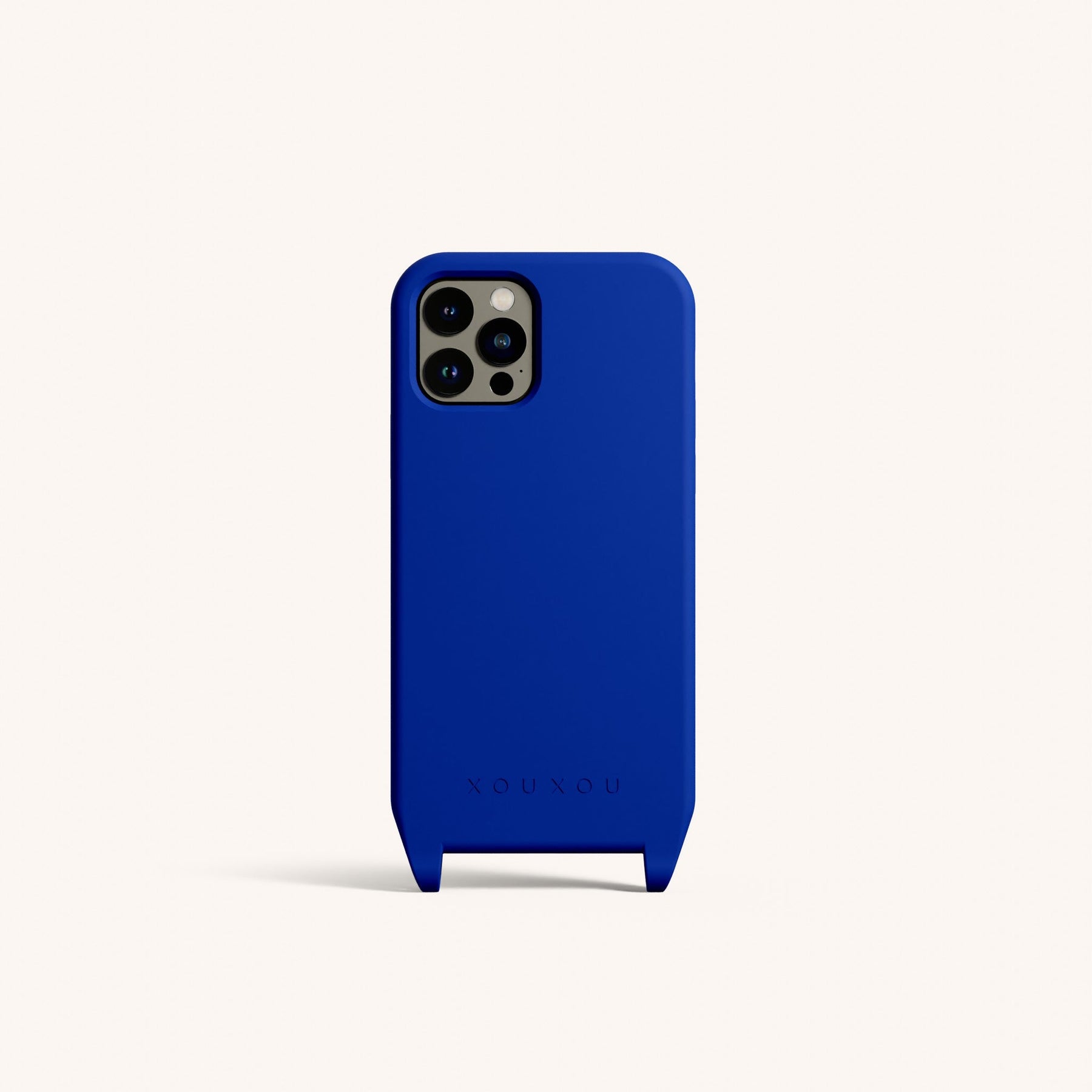Handyhülle mit Ösen in Blau