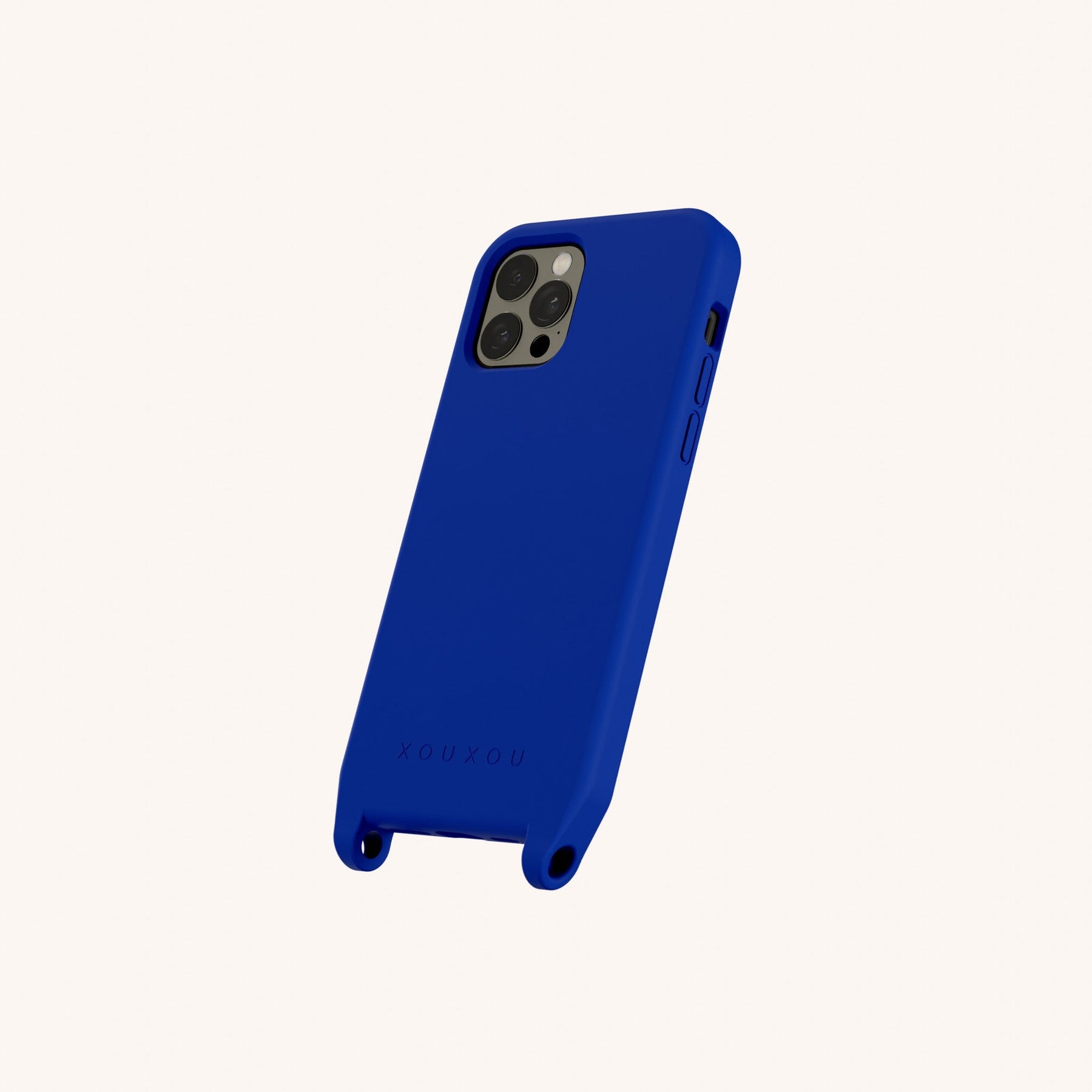 Handyhülle mit Ösen in Blau