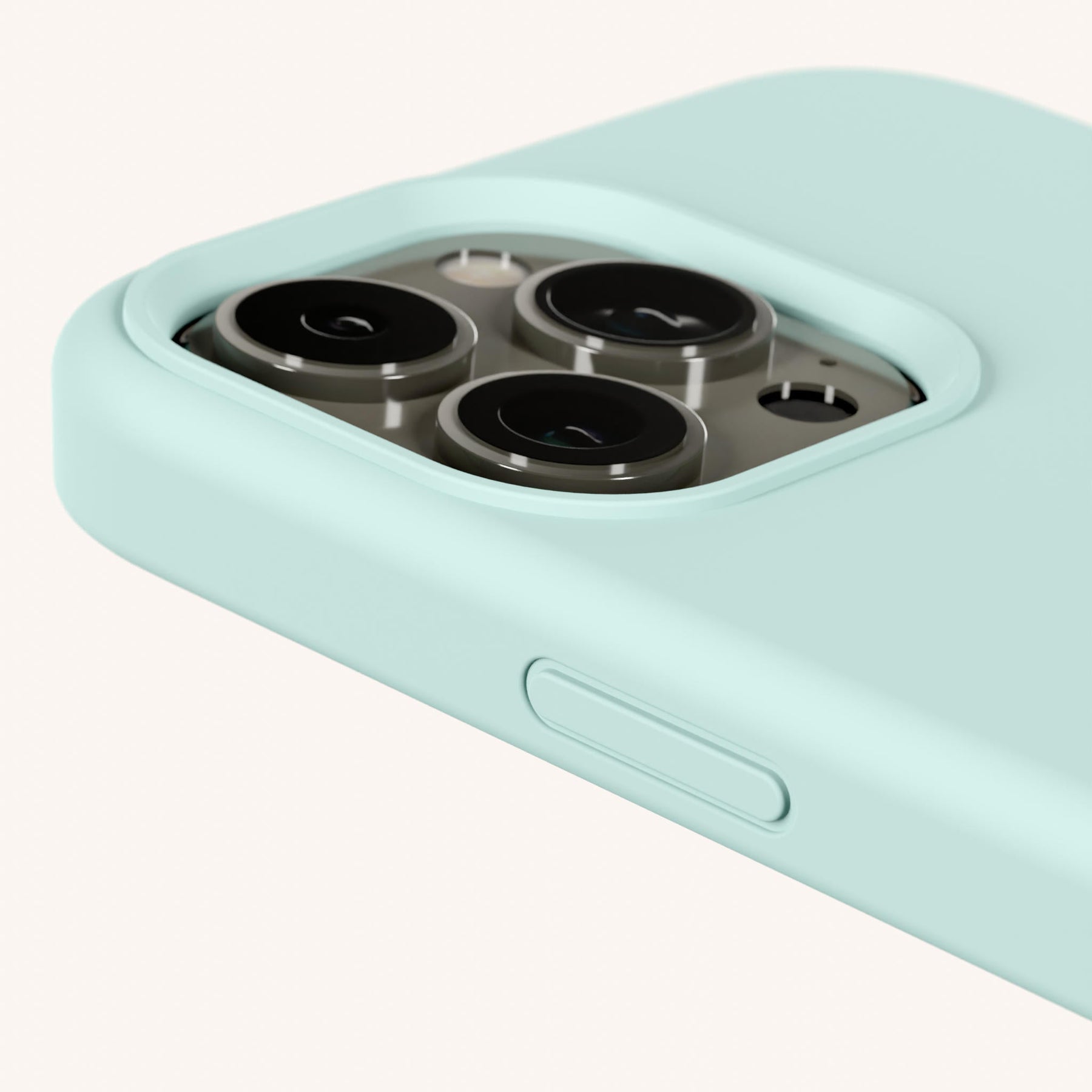 Phone Case with Eyelets in Azzurro