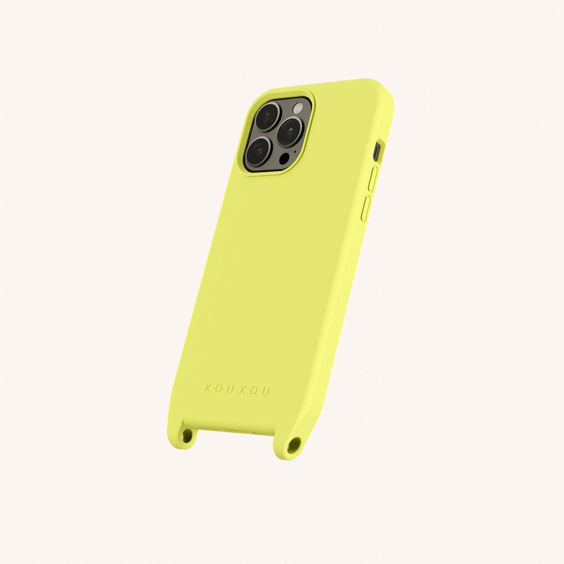 Phone Case with Eyelets in Limoncello