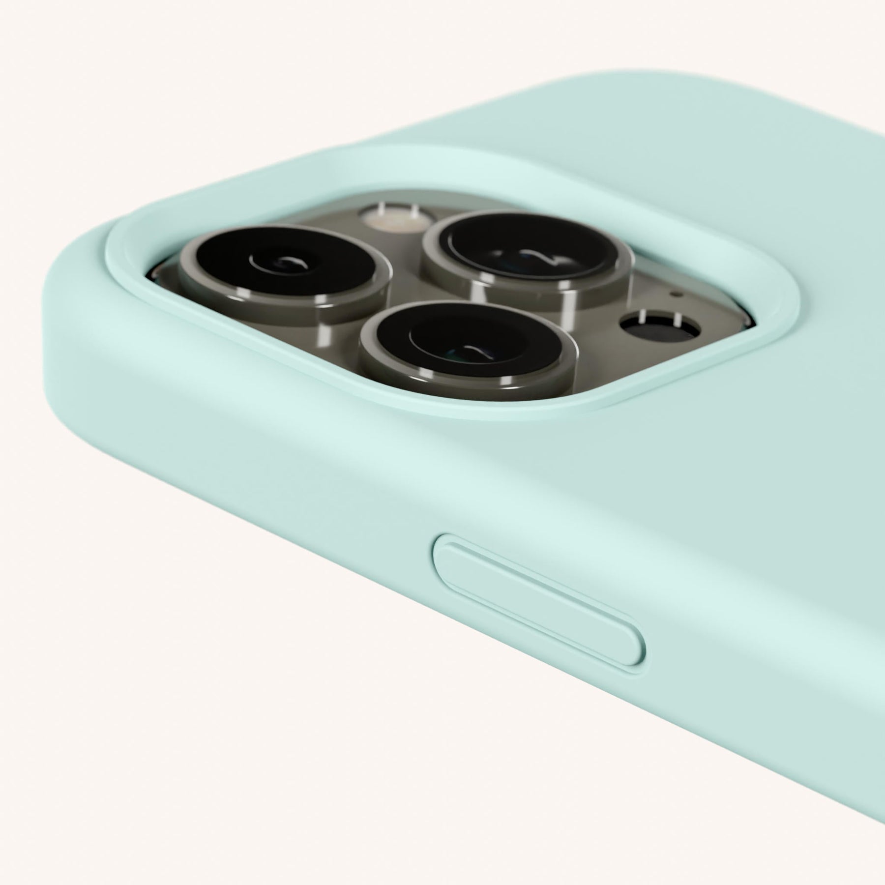Phone Case with Eyelets in Azzurro