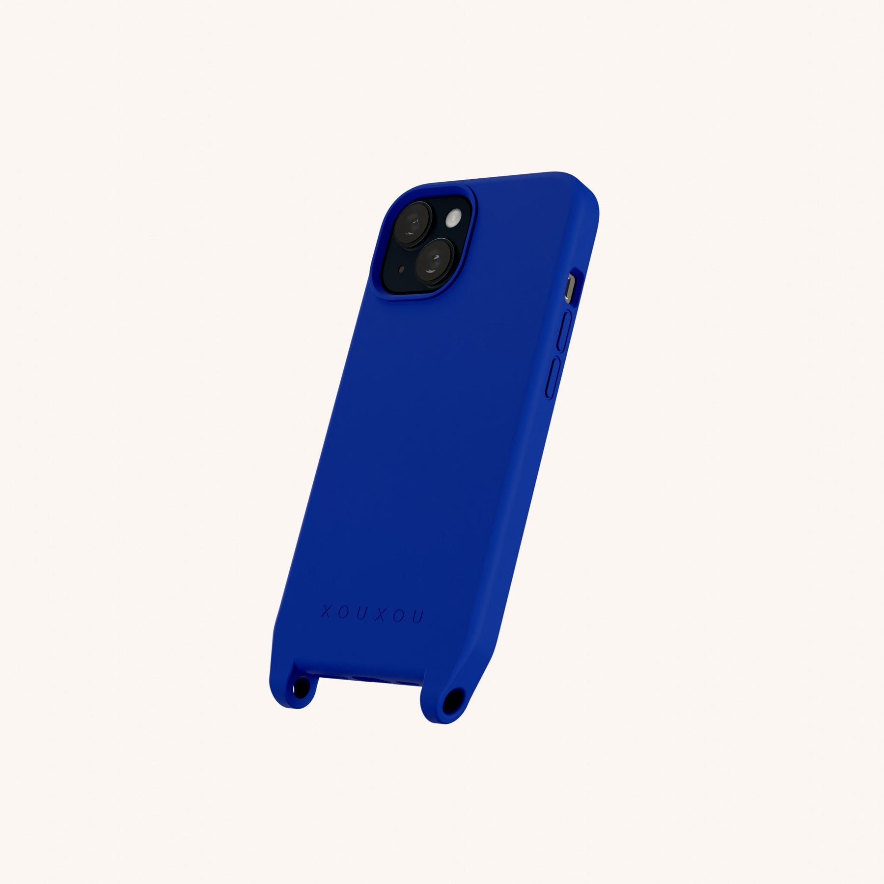 Handyhülle mit Ösen in Blau