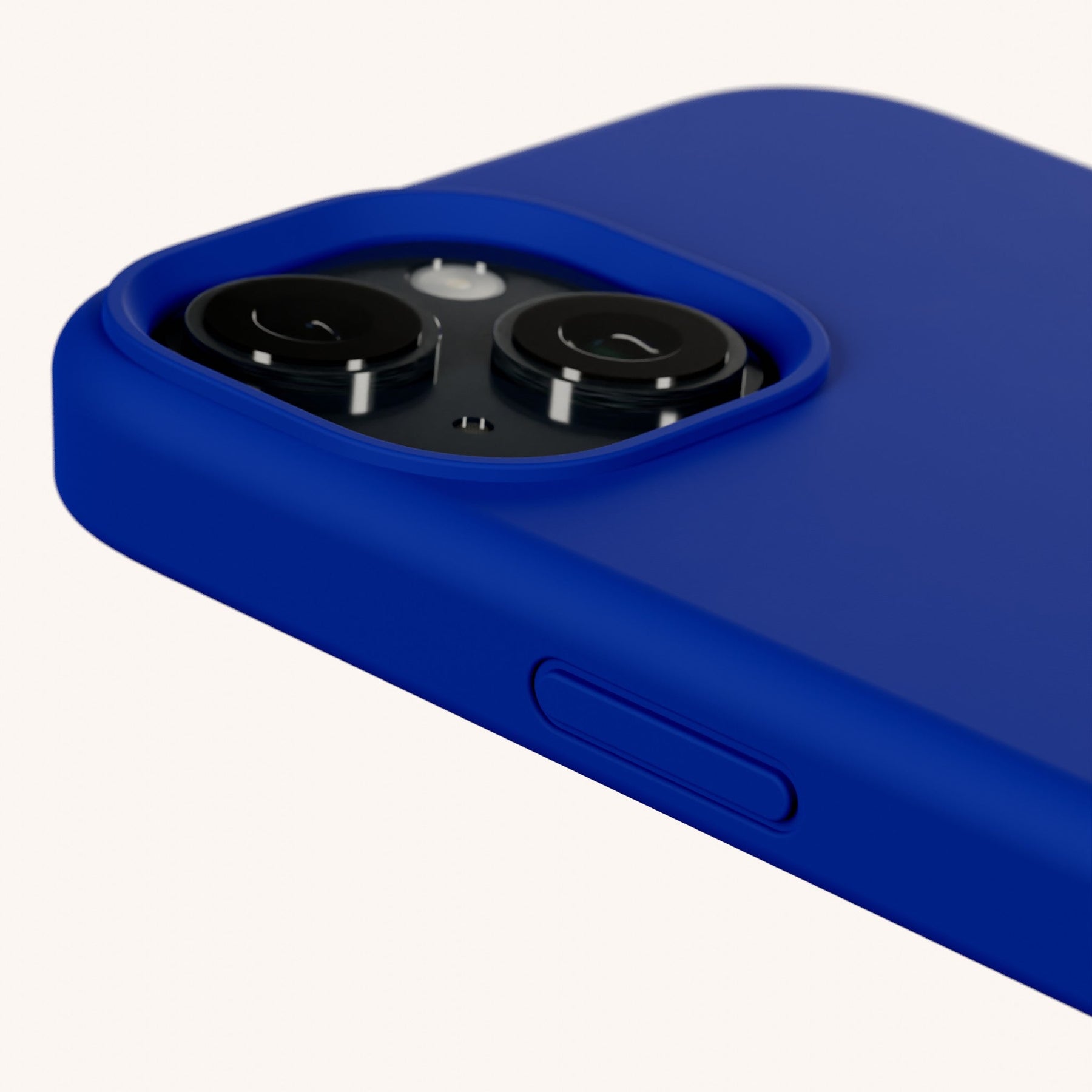 Handyhülle mit Ösen in Blau