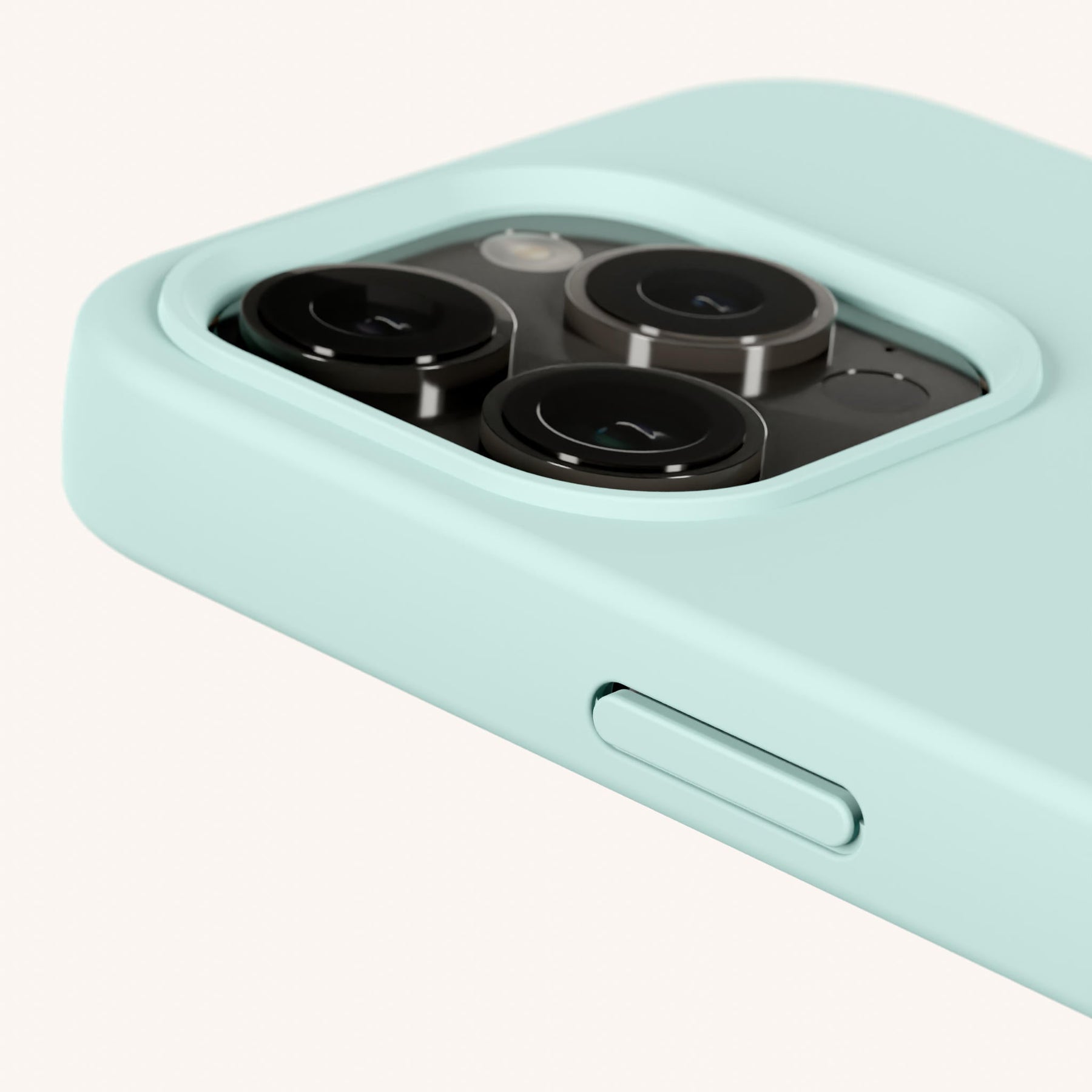 Phone Case with Eyelets in Azzurro
