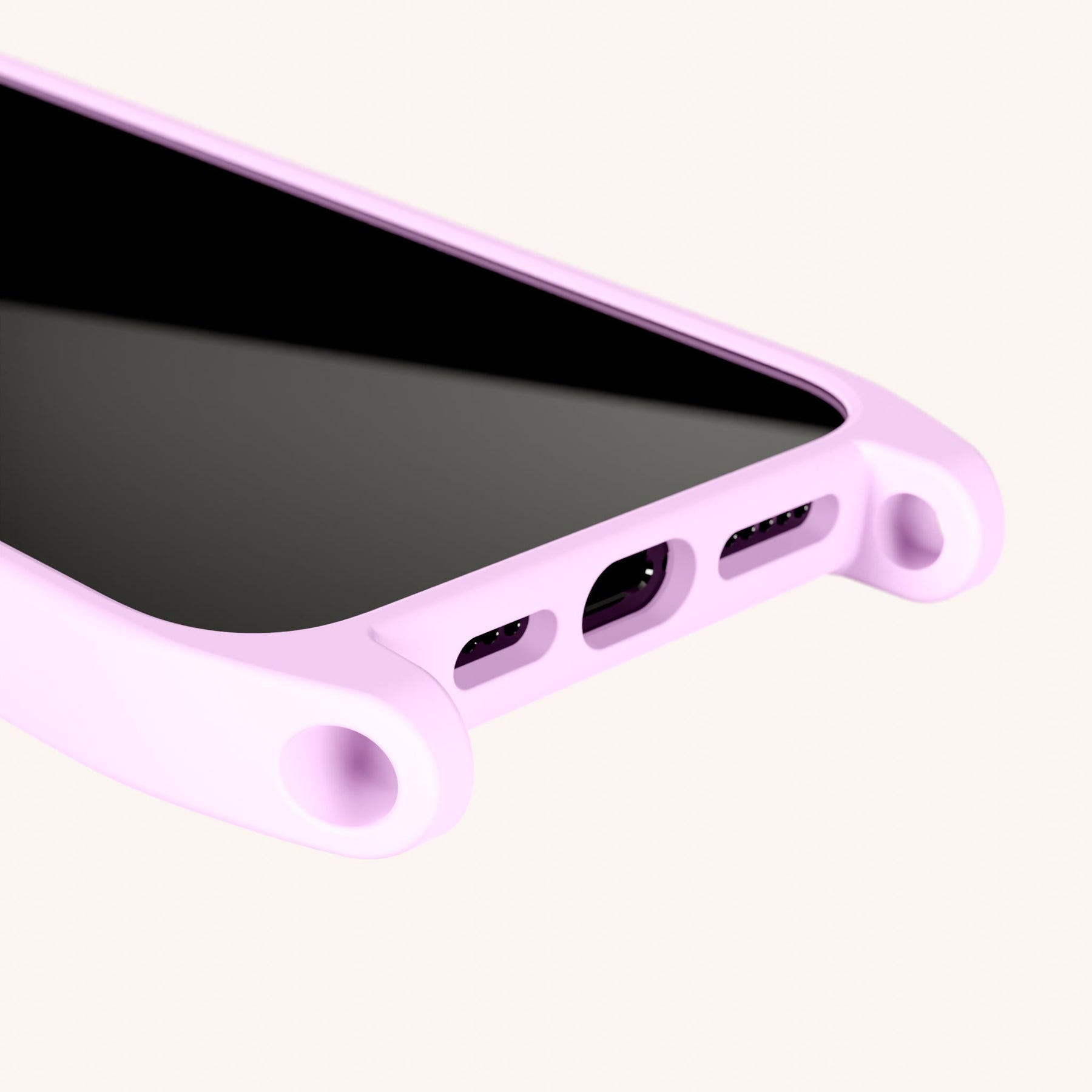 Phone Case with Eyelets in Rosato