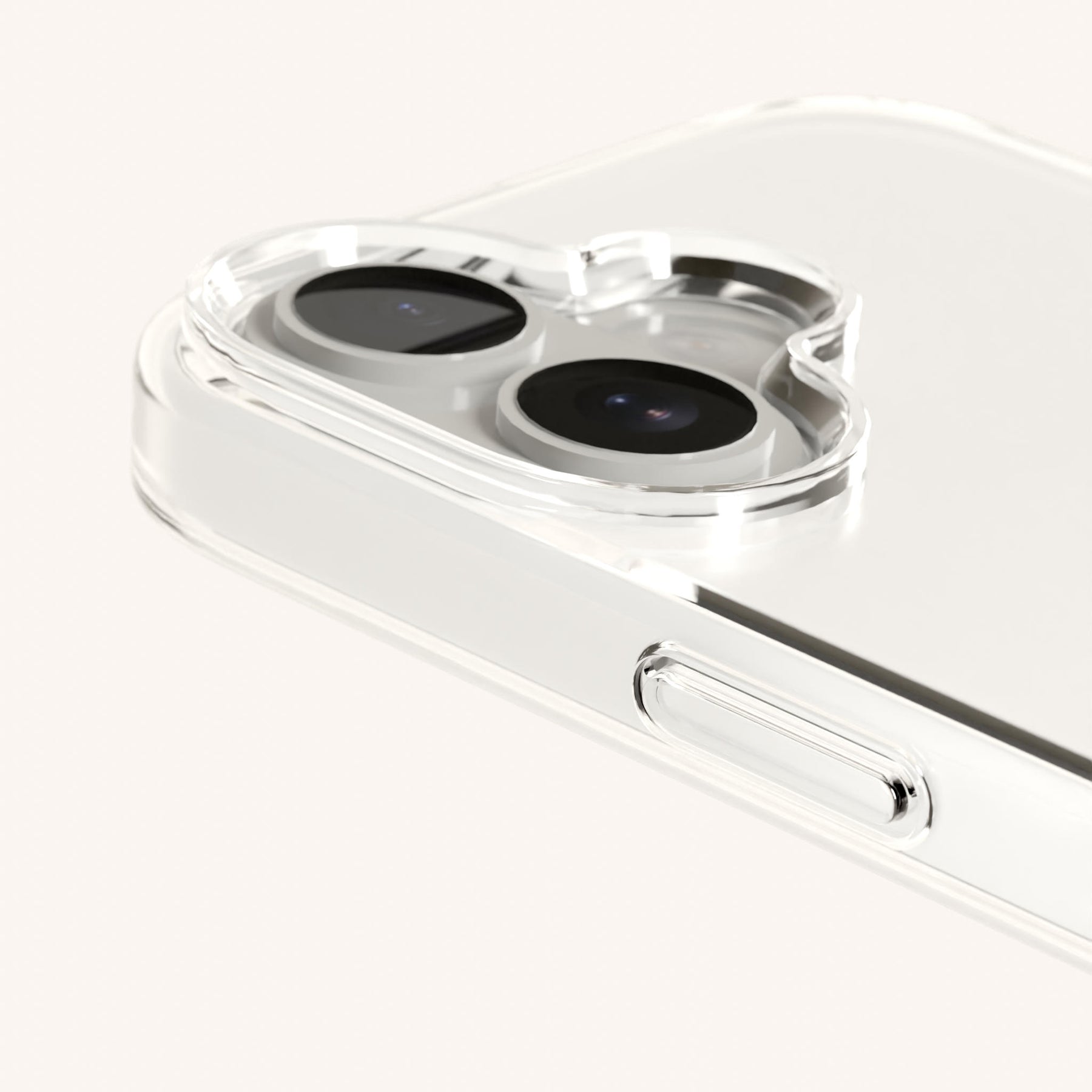 Phone Case with Eyelets in Clear