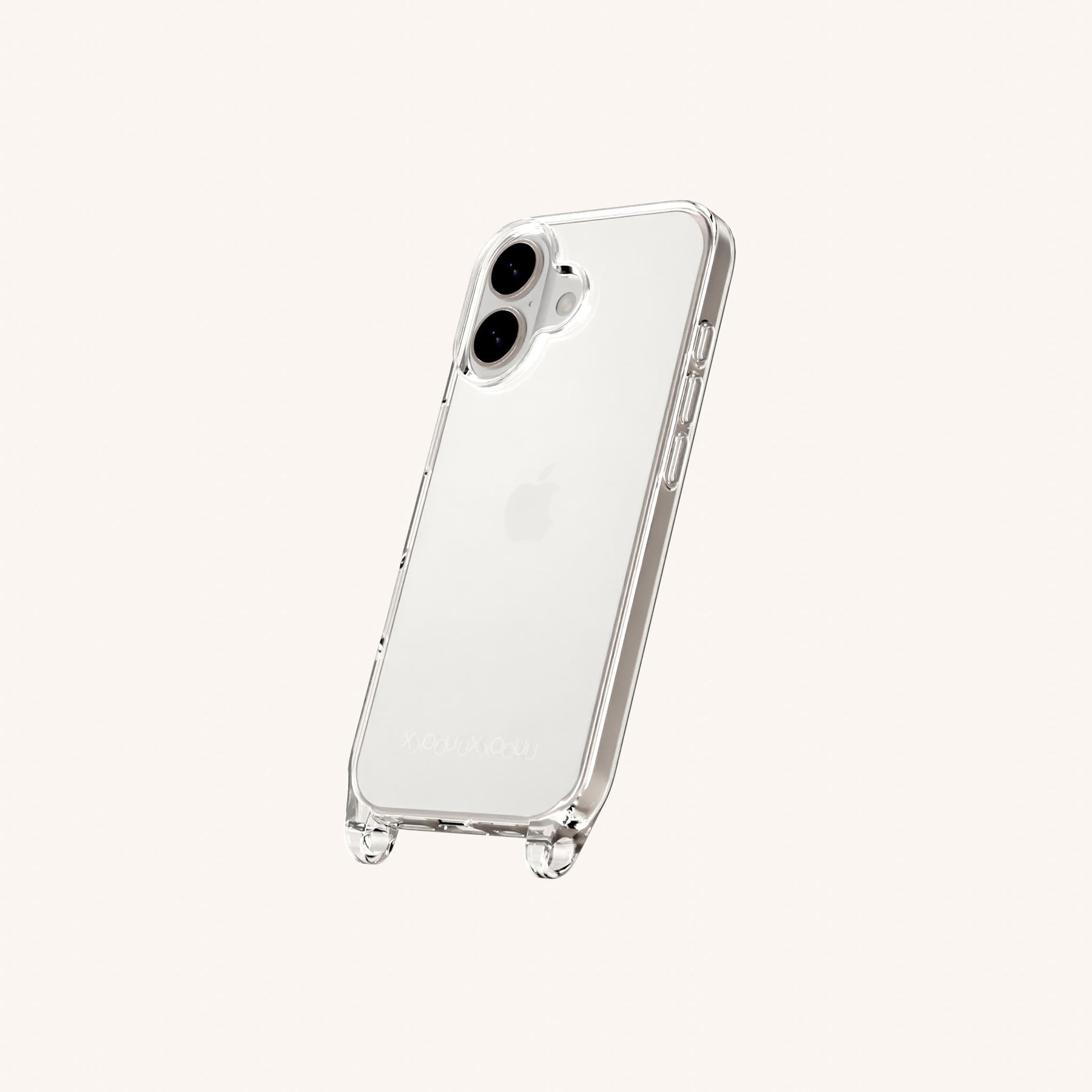 Phone Case with Eyelets in Clear