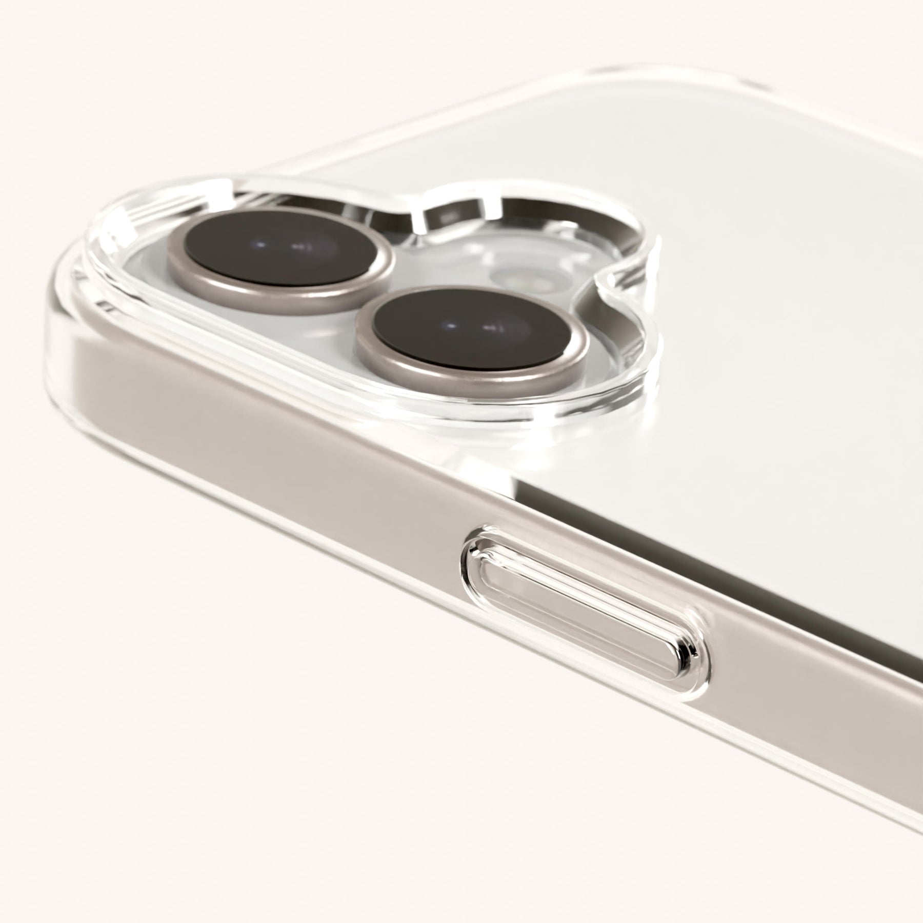 Phone Case with Eyelets in Clear