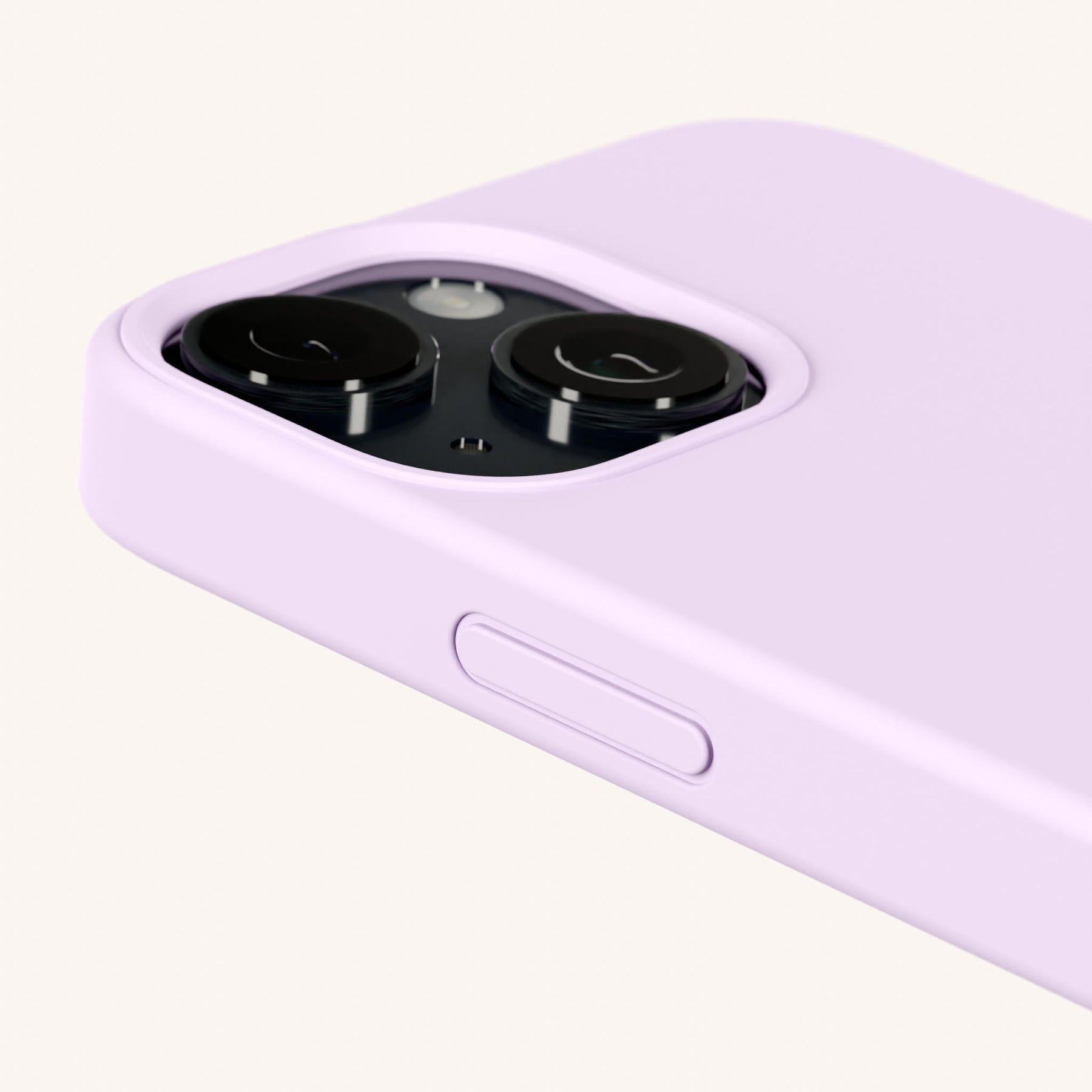 Phone Necklace with Carabiner Rope in Lilac + Vibrant Pastel