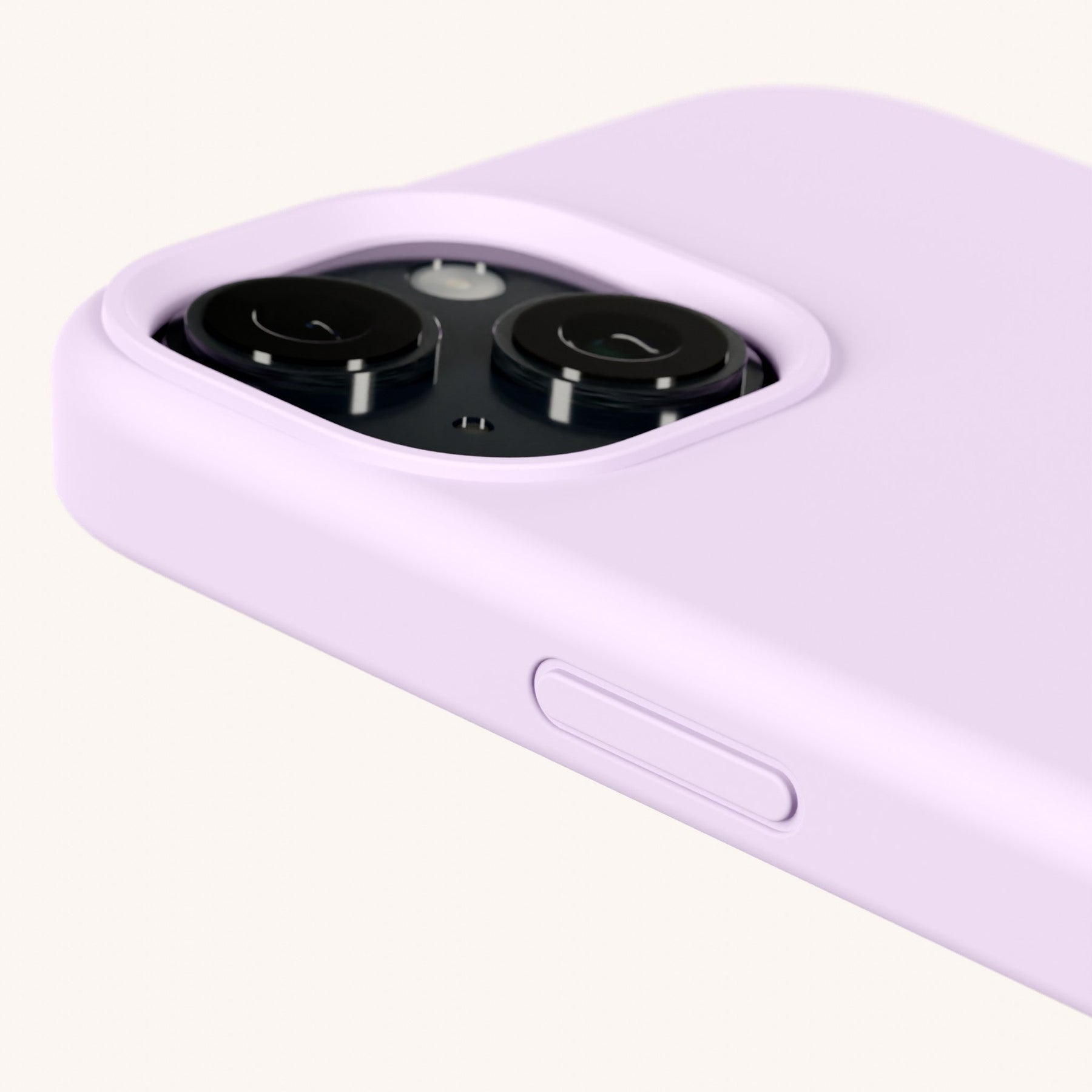 Phone Necklace with Carabiner Rope in Lilac + Vibrant Pastel