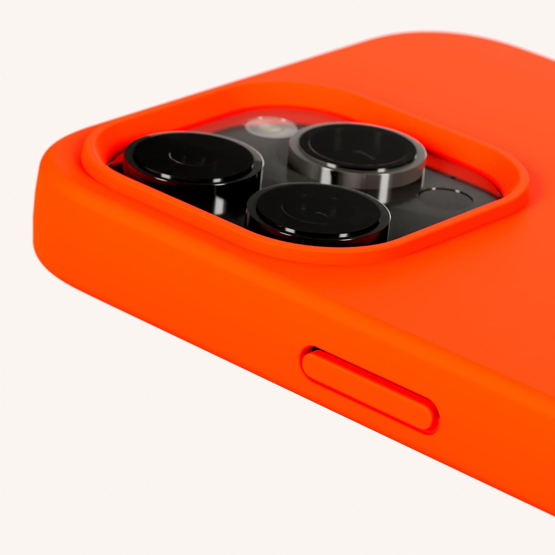 Handykette mit Gurt in Neon Orange