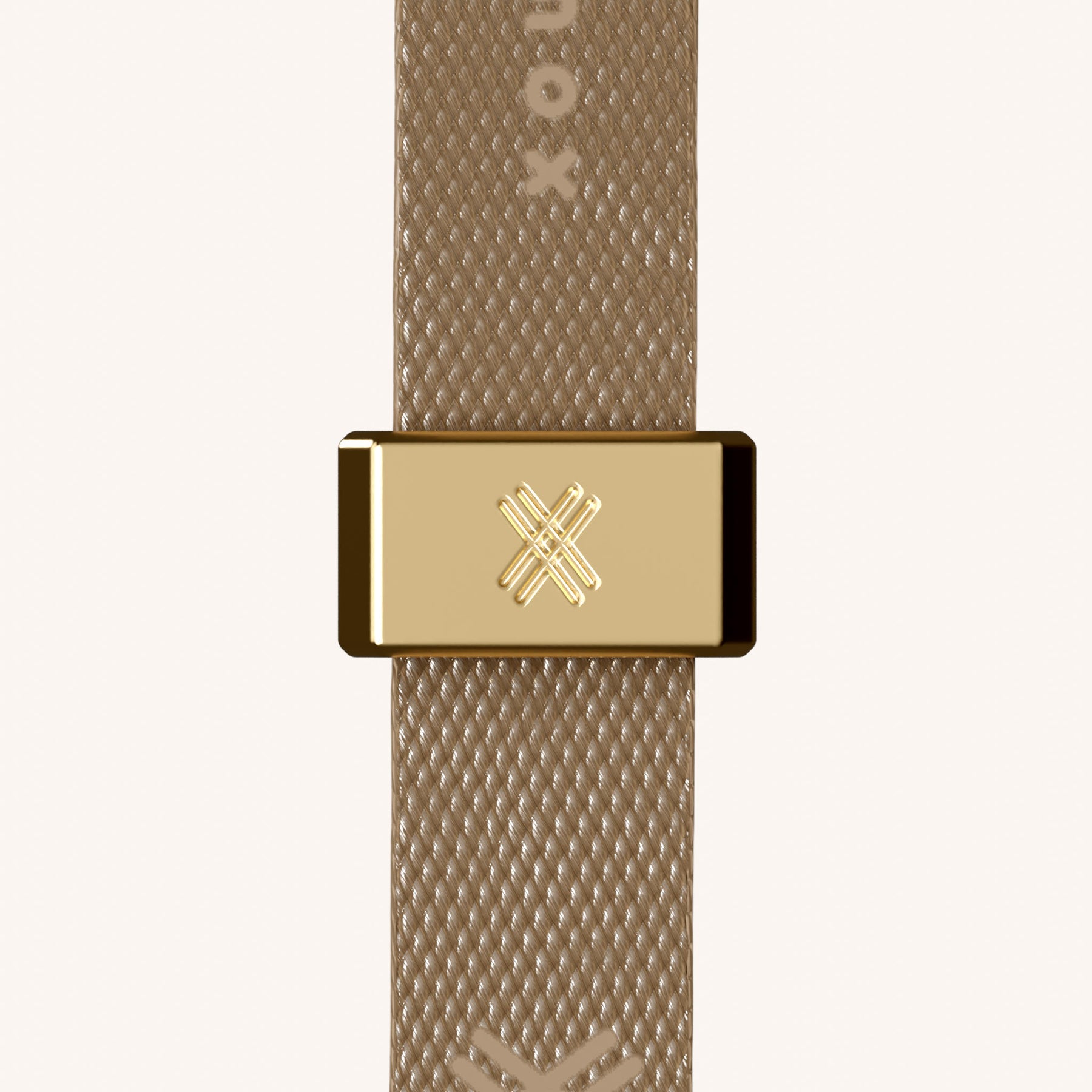 Phone Necklace with Slim Lanyard in Taupe