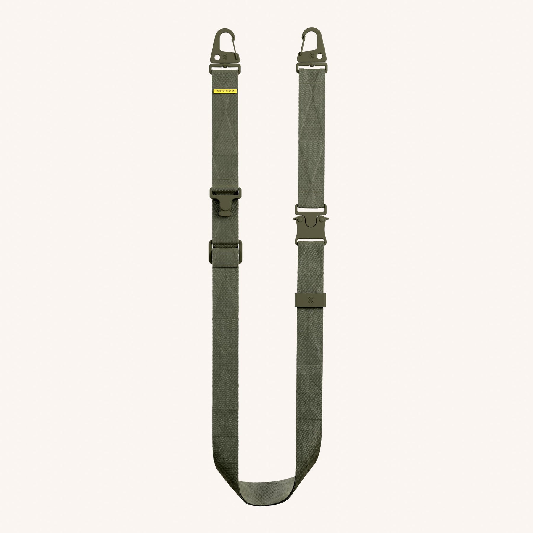 Phone Strap Lanyard in Moss Total View | XOUXOU