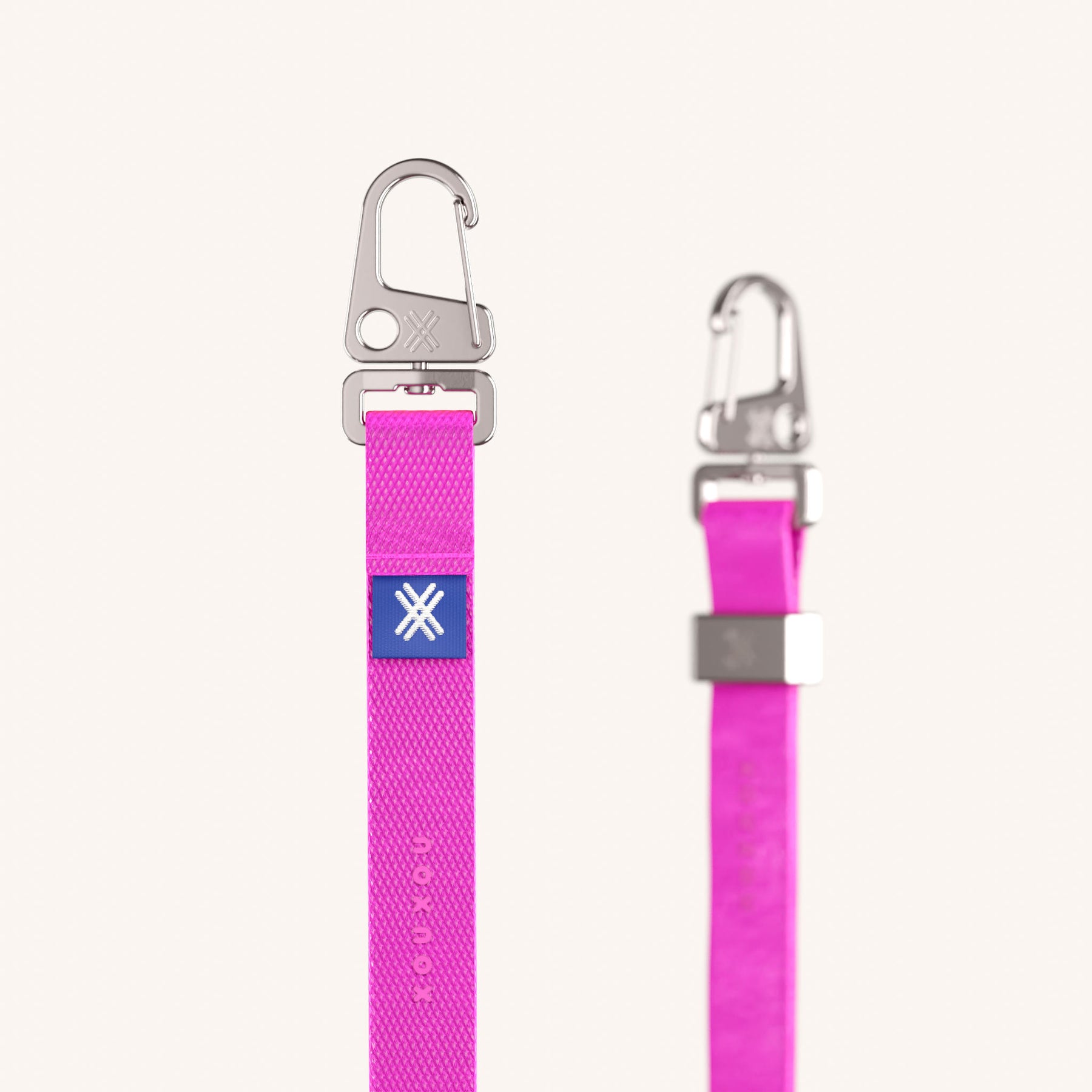 Schmaler Gurt in Neon Rosa