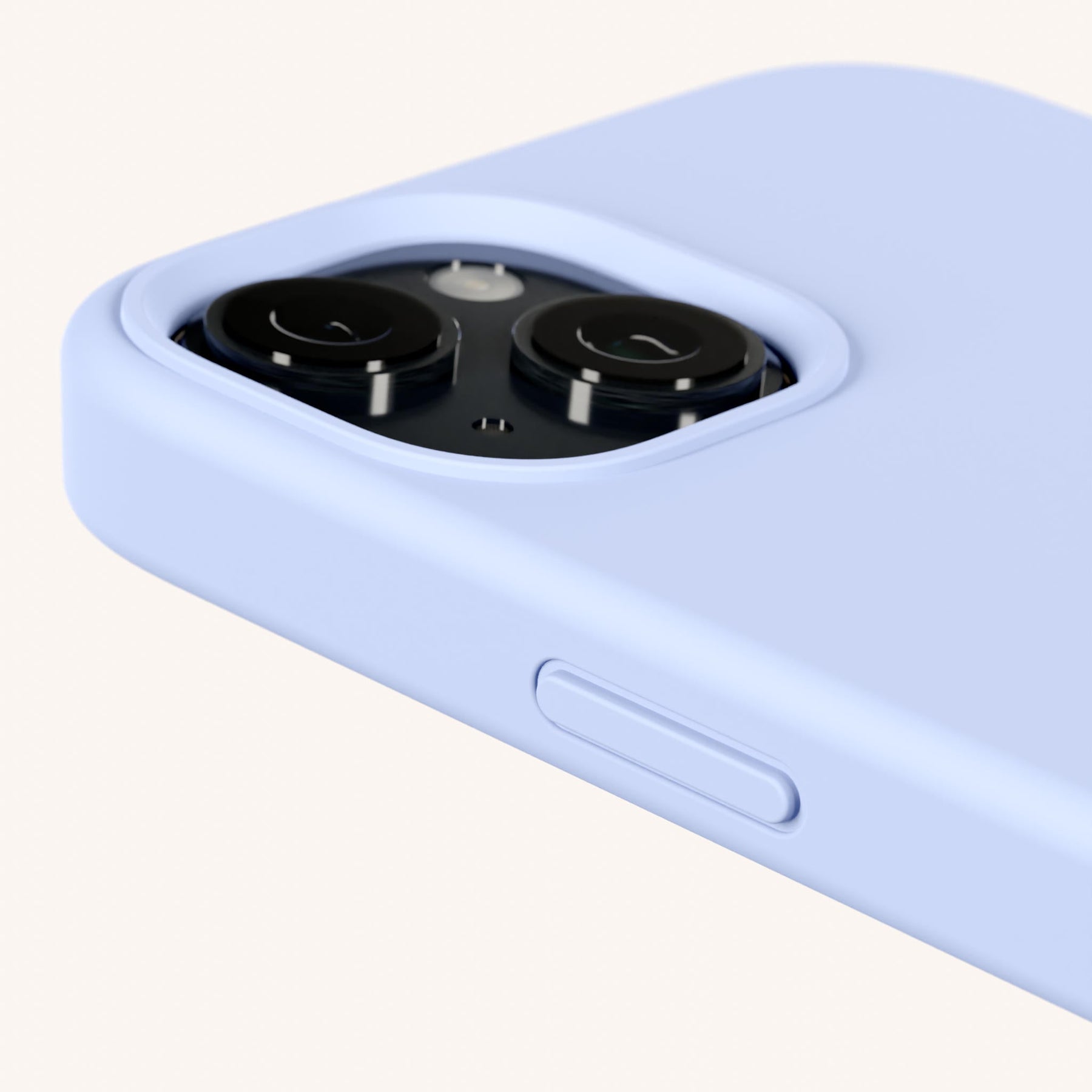 Handykette mit Karabinerband in Baby Blau + Vibrant Pastel