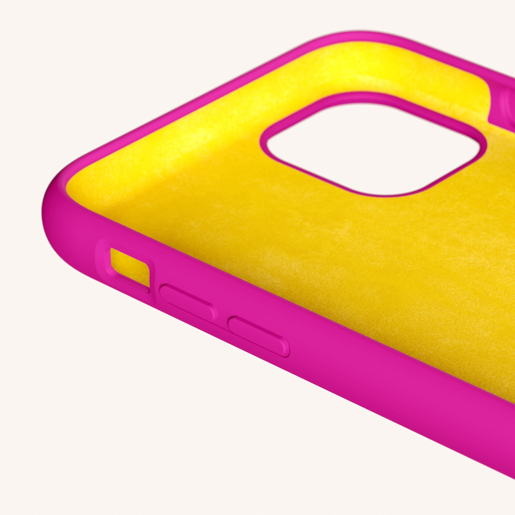 Handykette mit Gurt in Power Pink