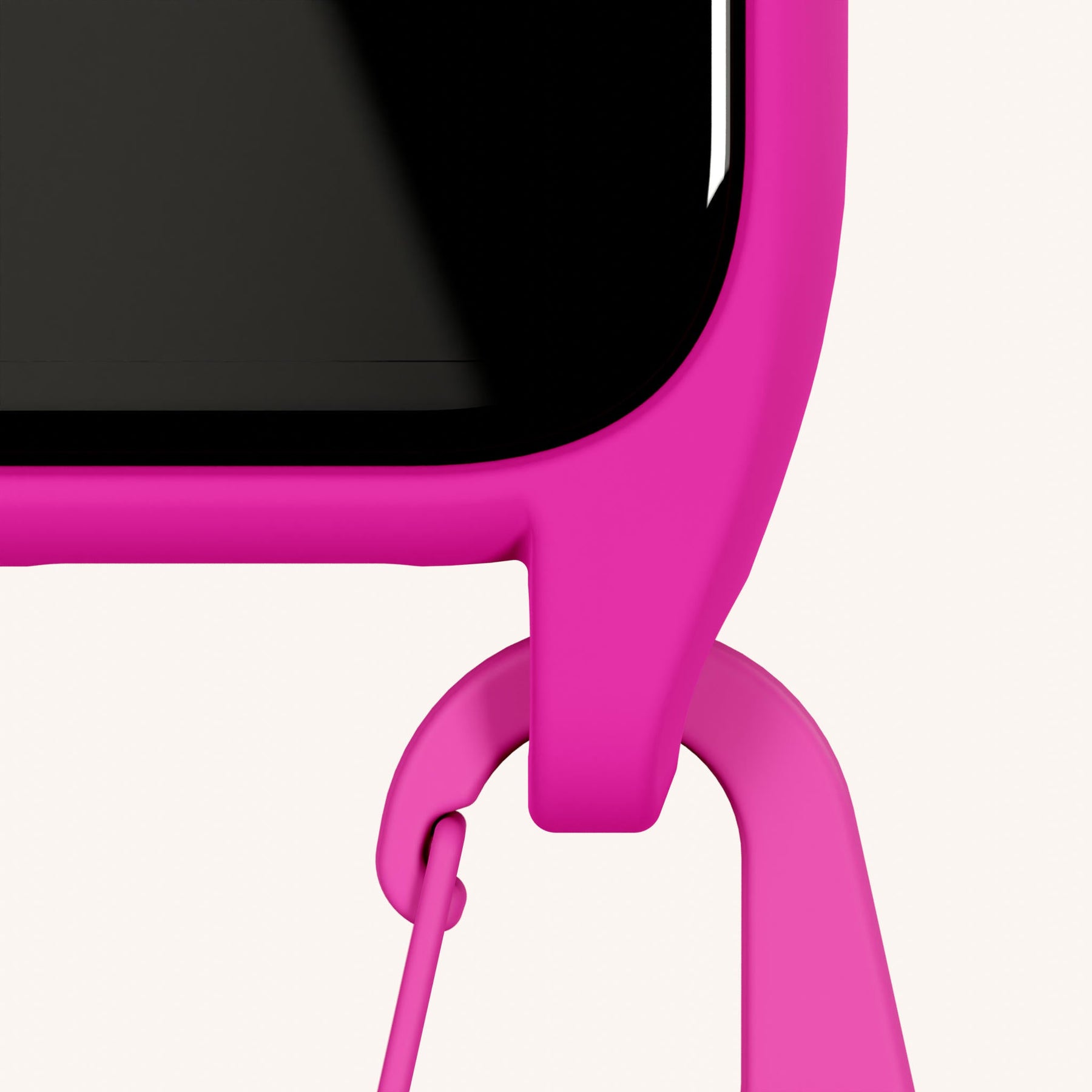 Handykette mit Gurt in Power Pink