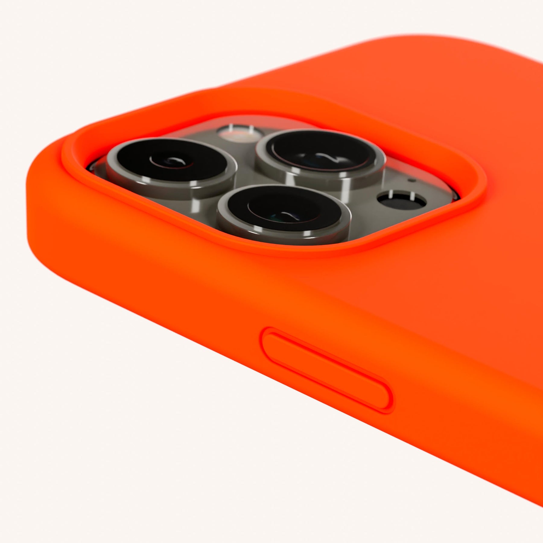 Handykette mit Gurt in Neon Orange
