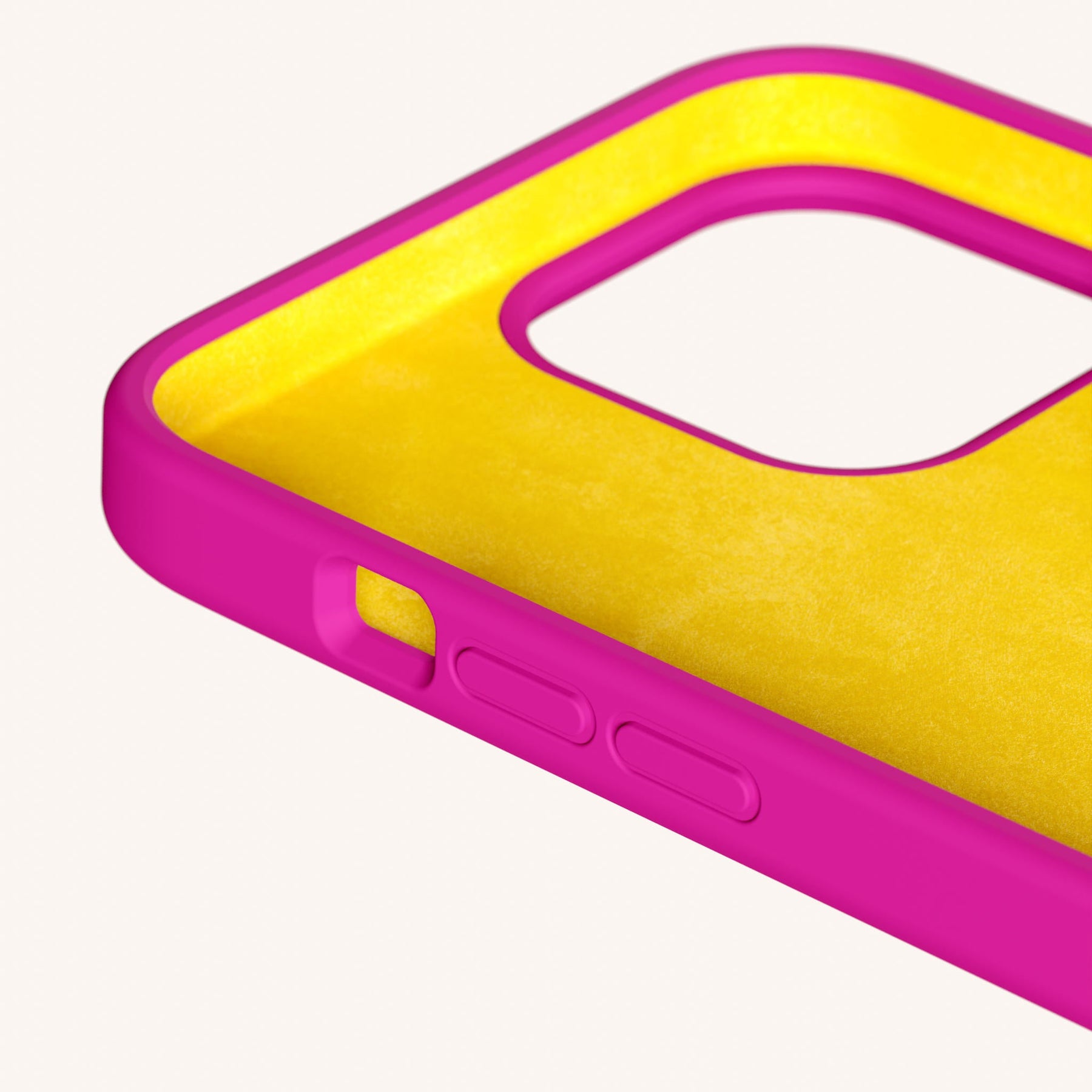 Handykette mit Gurt in Power Pink