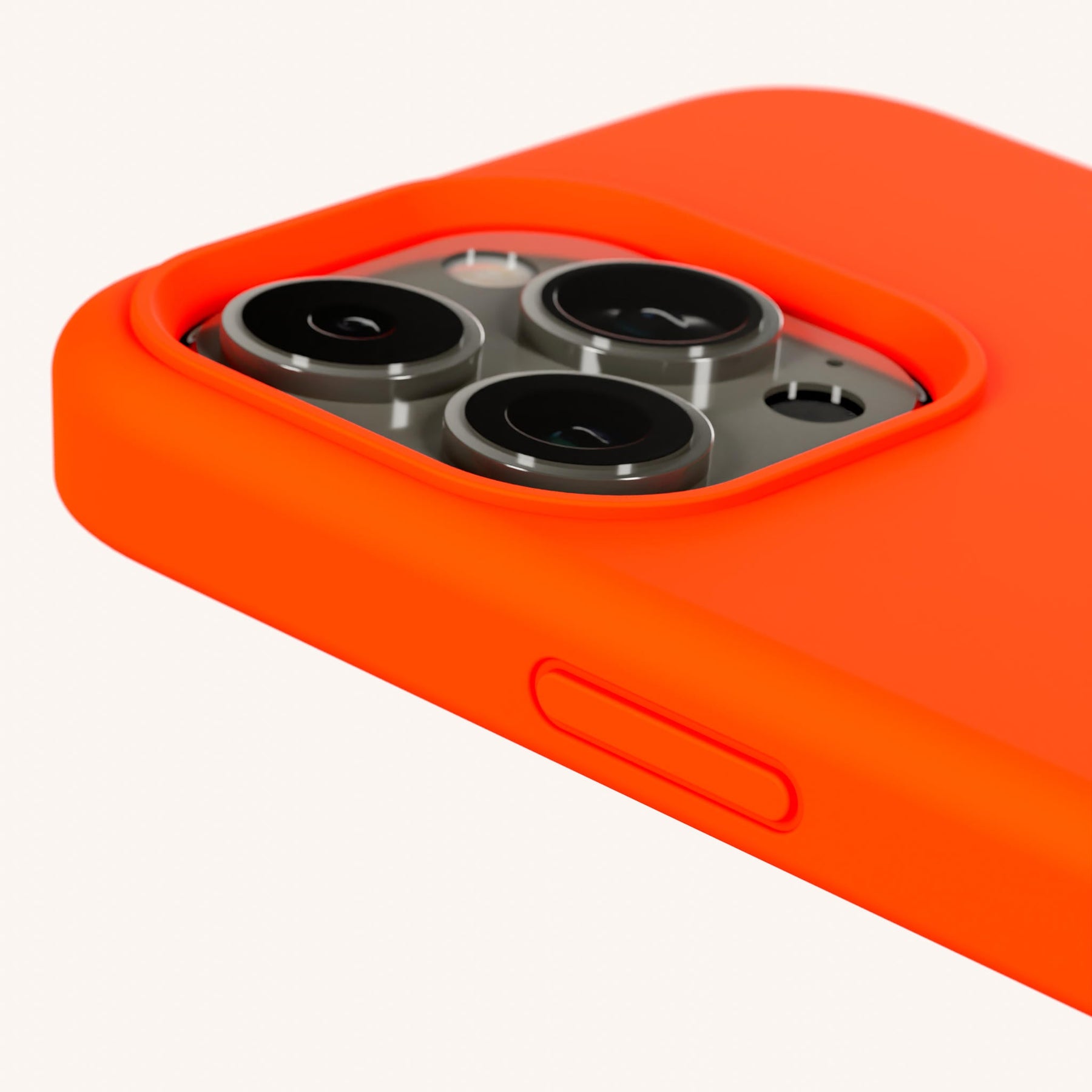Handykette mit Gurt in Neon Orange