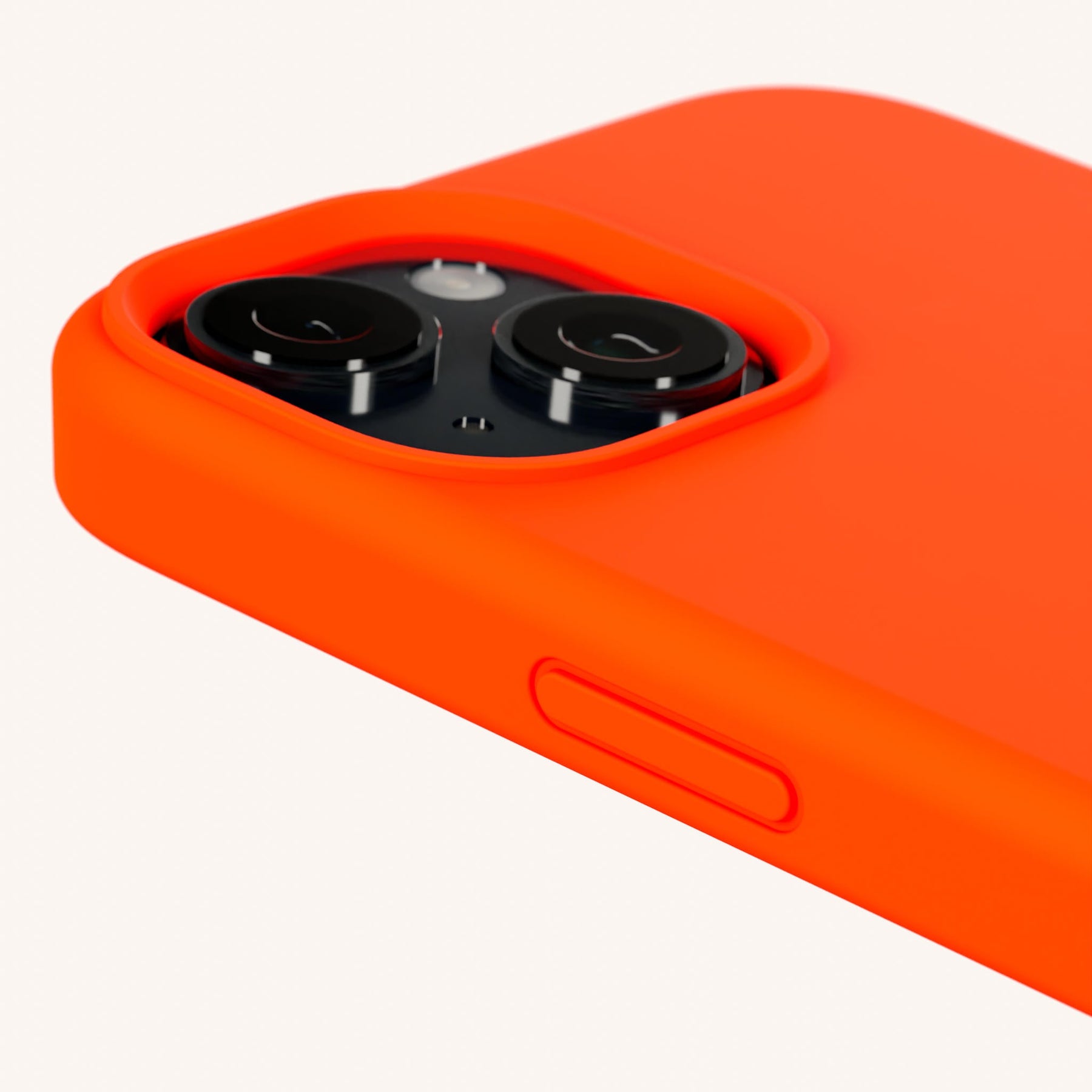Handykette mit Gurt in Neon Orange