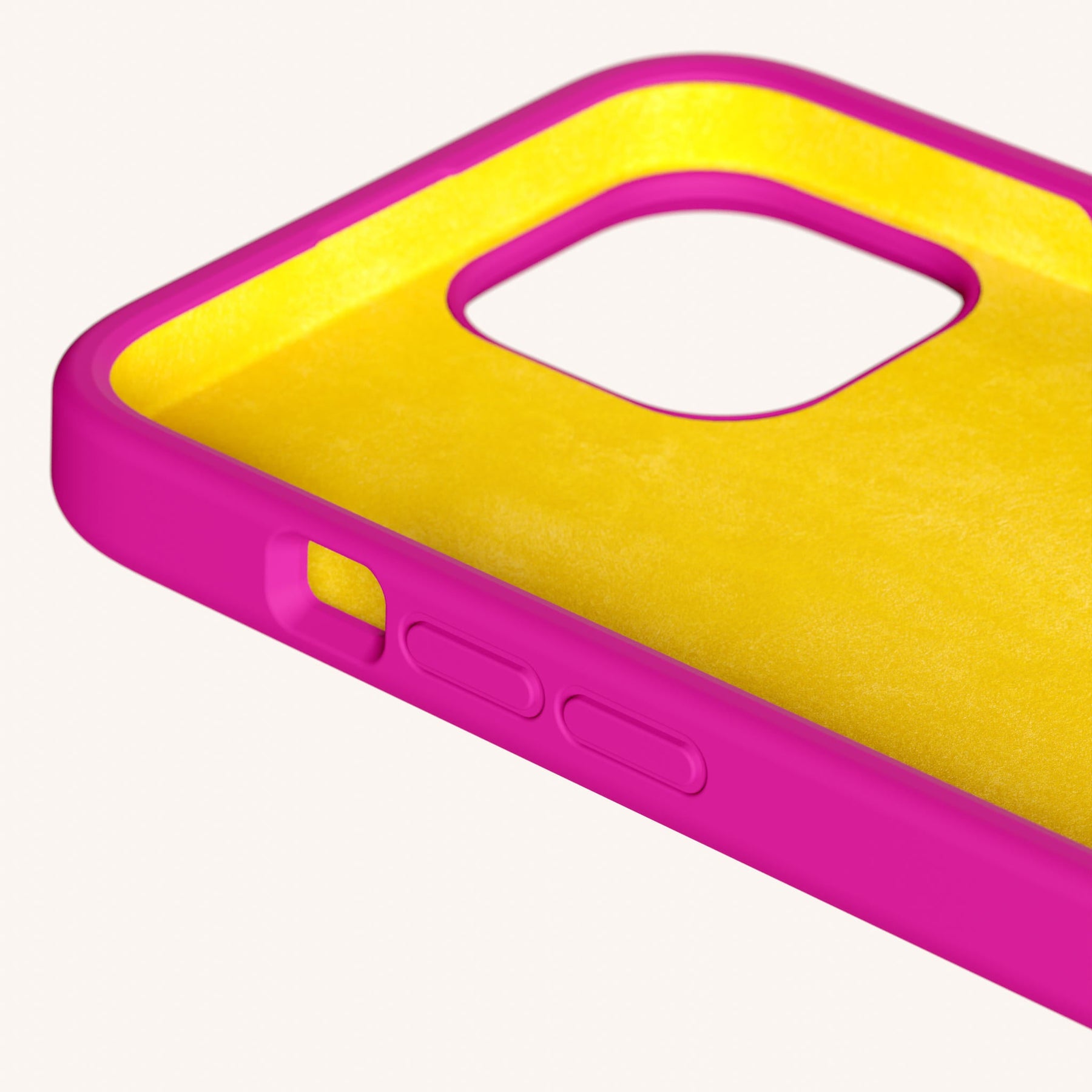 Handykette mit Gurt in Power Pink