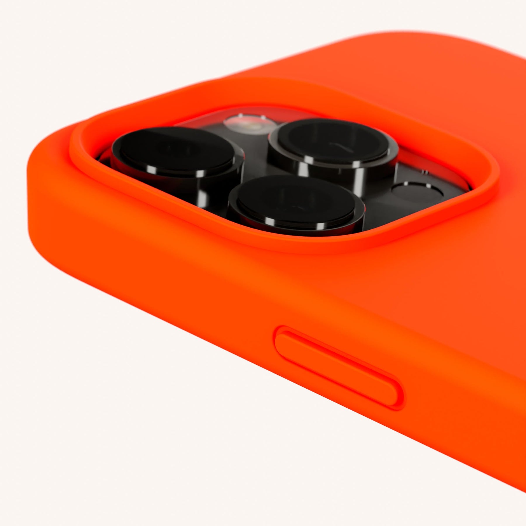 Handykette mit Gurt in Neon Orange