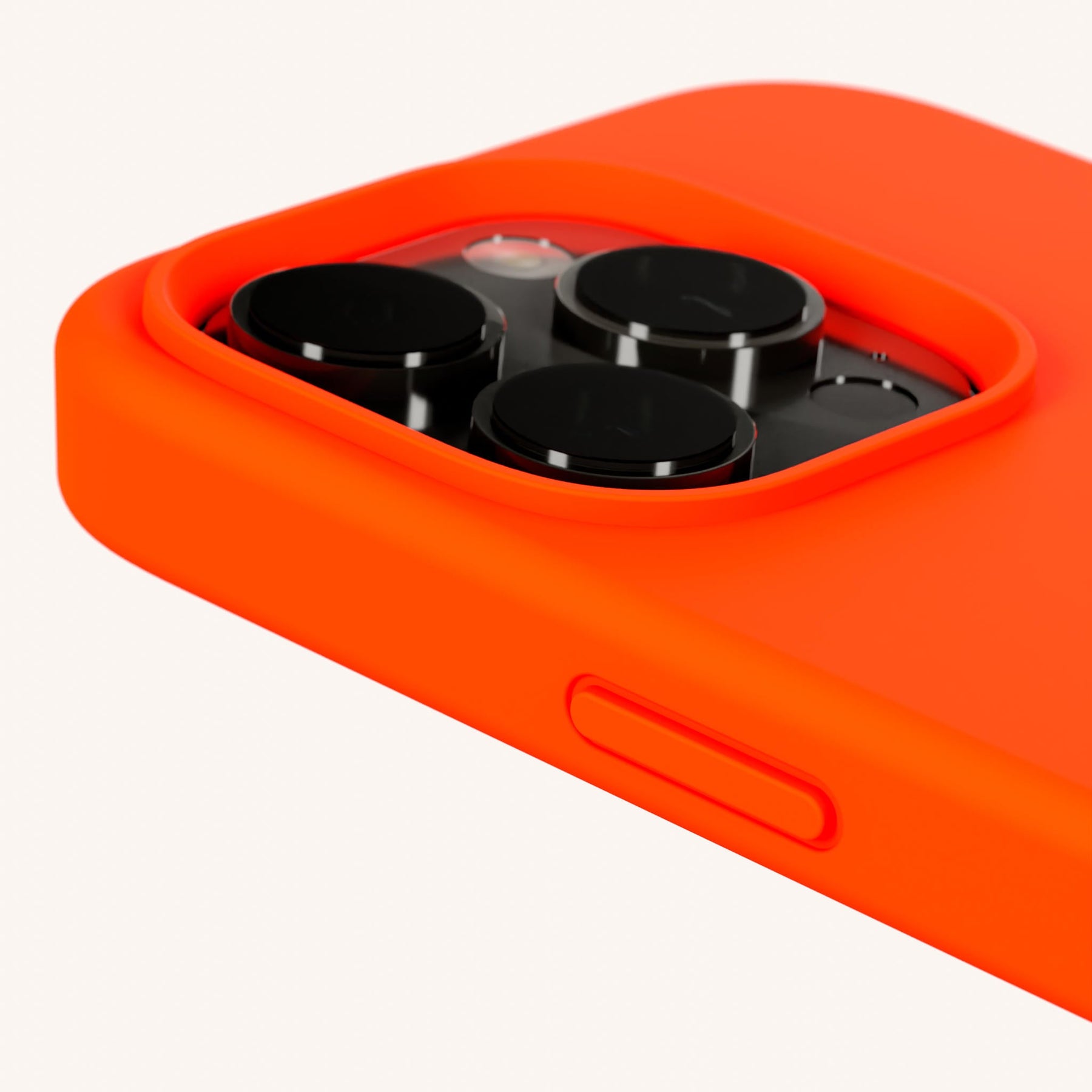 Handykette mit Gurt in Neon Orange