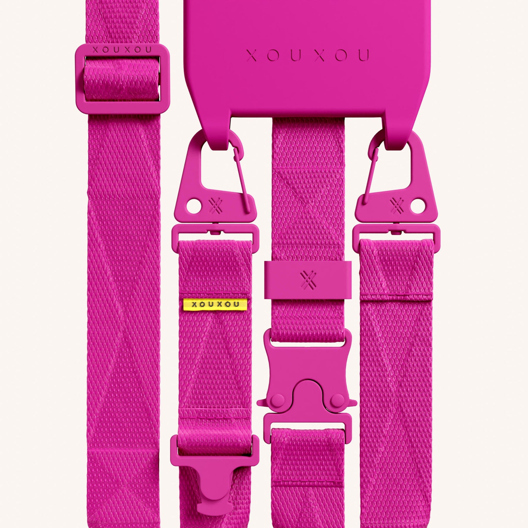 Handykette mit Gurt in Power Pink