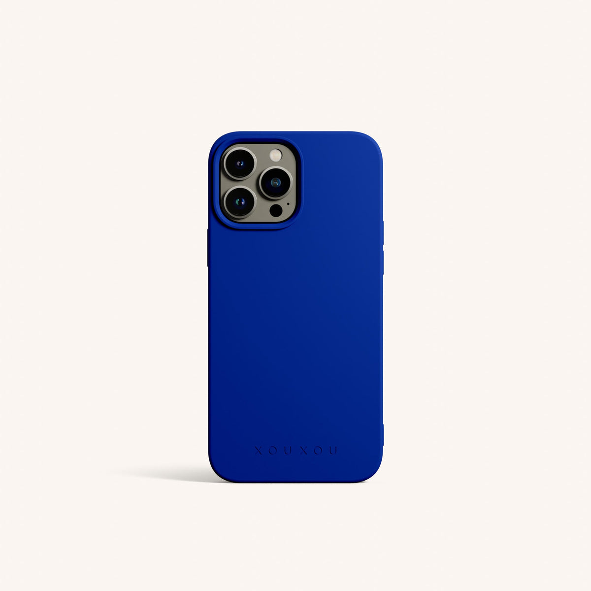 Phone Case for iPhone 13 Pro Max without MagSafe in Blue Total View | XOUXOU #phone model_iphone 13 pro max