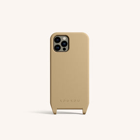 Phone Case with Eyelets in Sand