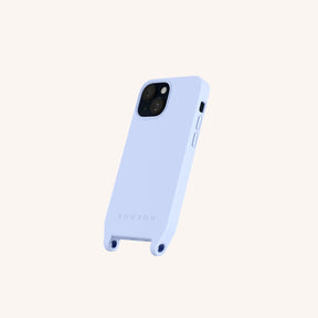 Phone Case with Eyelets in Baby Blue