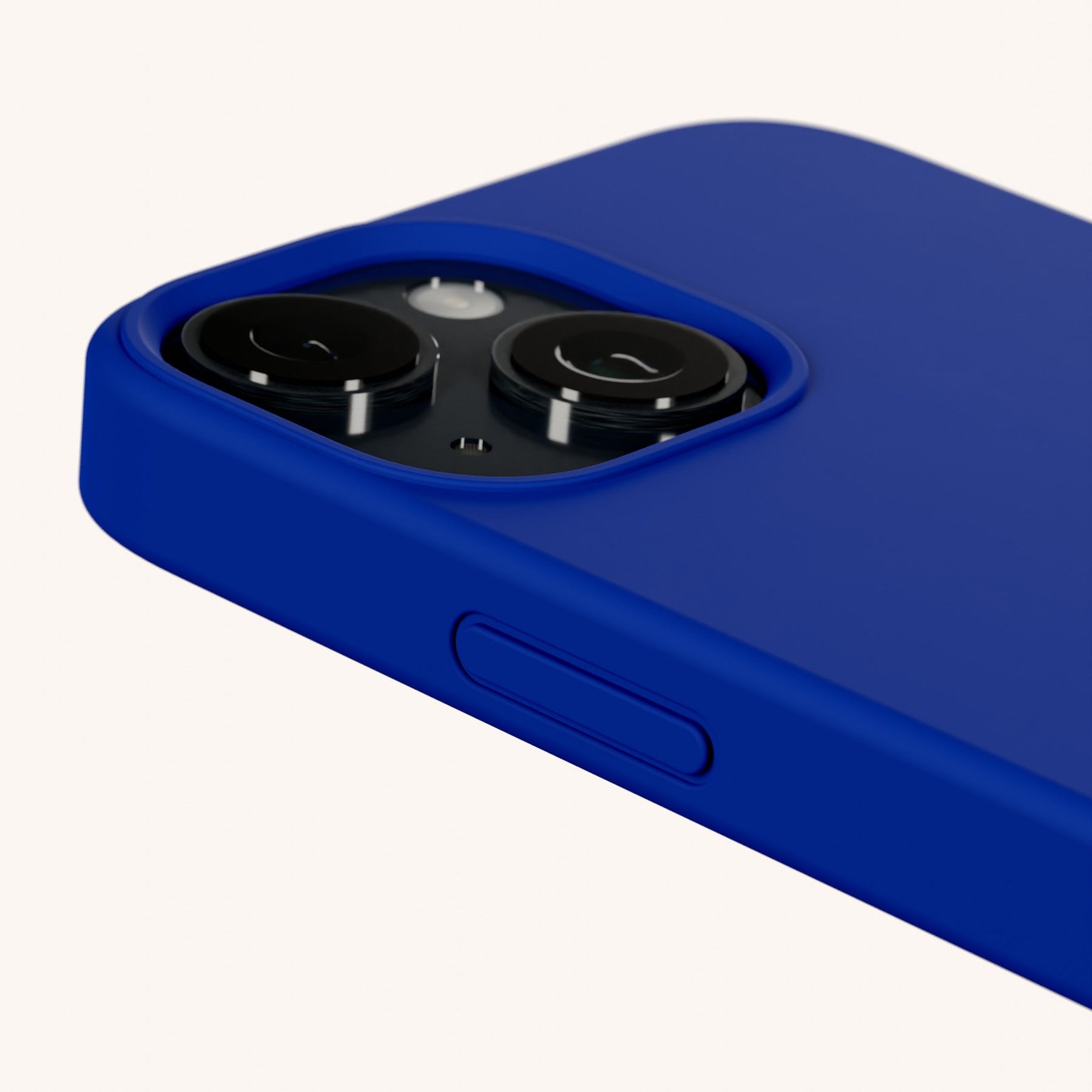Phone Case with Eyelets in Blue