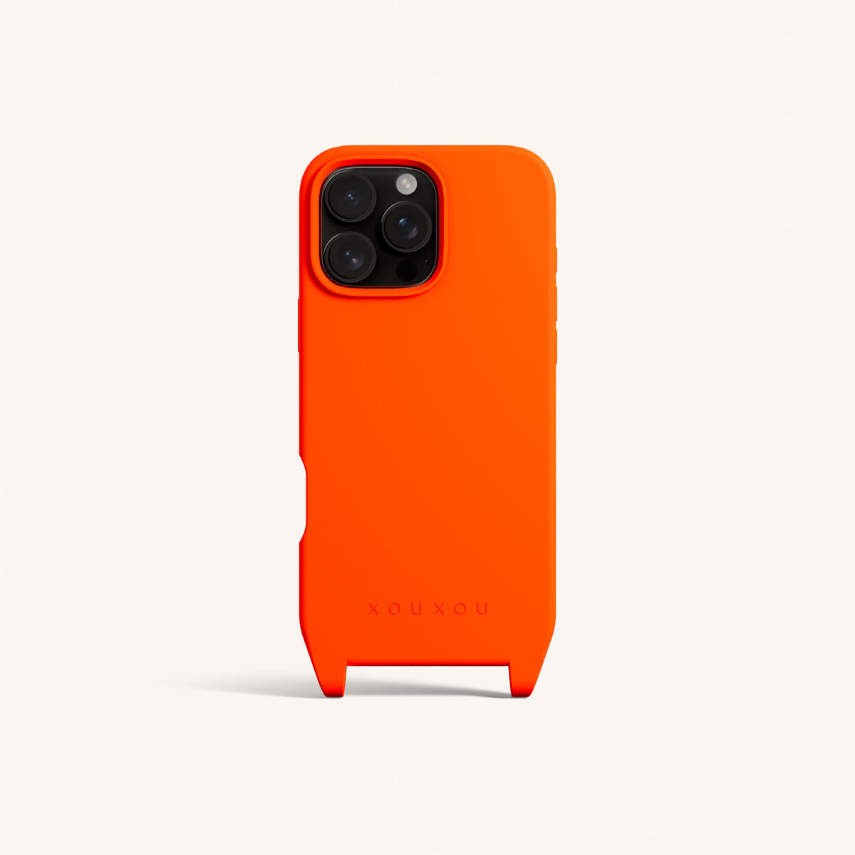 Phone Case with Eyelets in Neon Orange - XOUXOU®