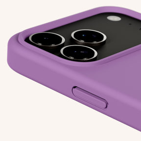 Phone Case with Eyelets in Lavender