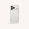 Phone Case with Eyelets for iPhone 17 Pro without MagSafe in Clear Total View | XOUXOU #phone model_iphone 17 pro