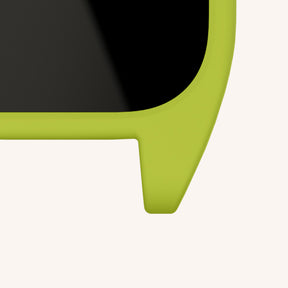 Coque téléphone avec œillets d'attache en Olive Green