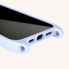 Phone Case with Eyelets in Baby Blue