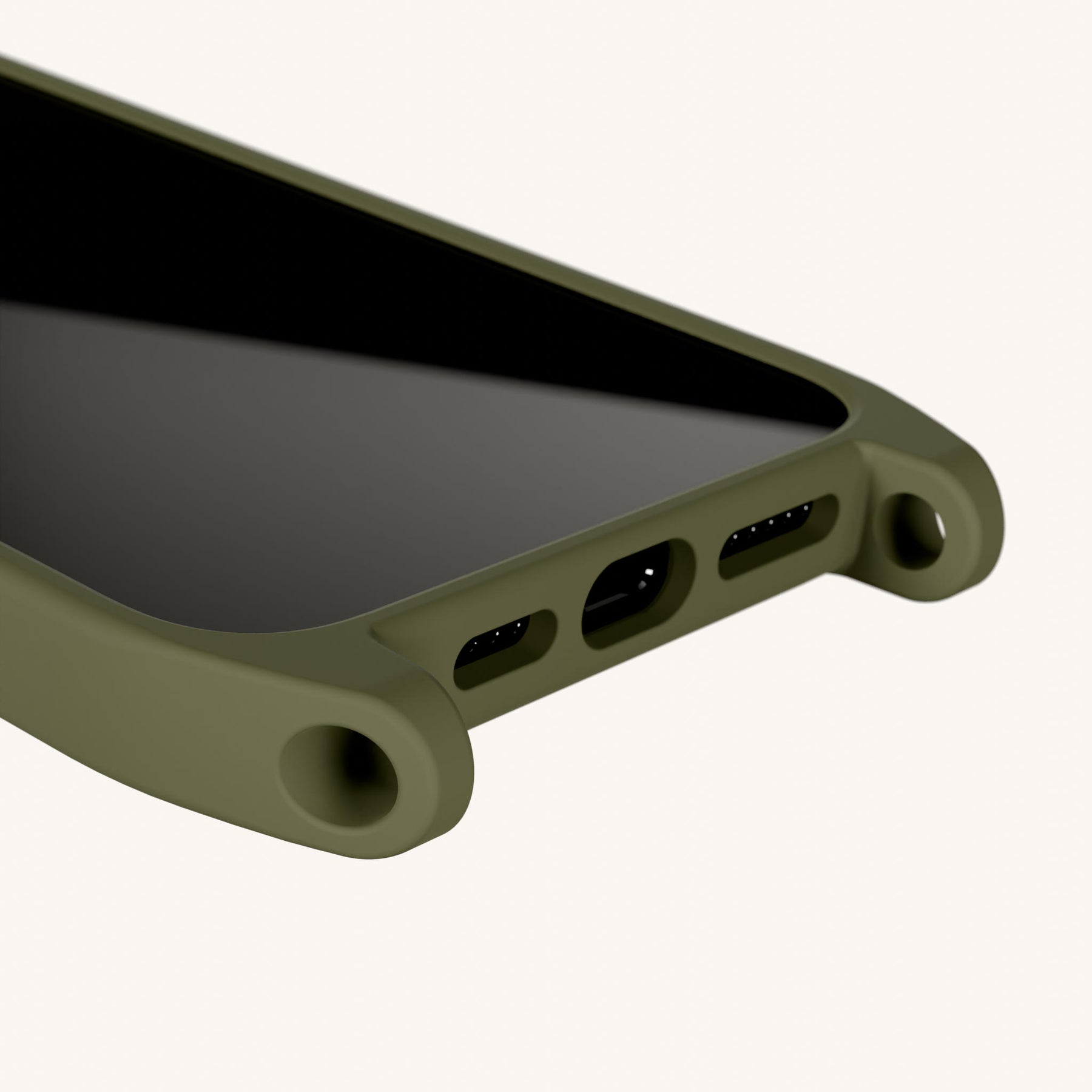 Coque téléphone avec œillets d'attache en Mousse