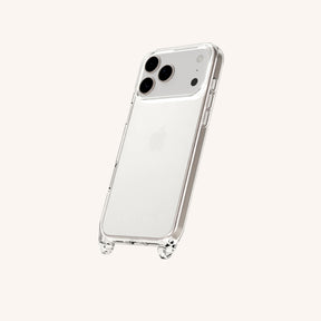 Phone Case with Eyelets in Clear