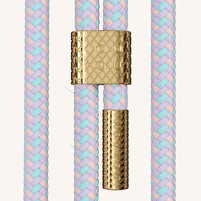 Handykette mit Karabinerband in Baby Blau + Vibrant Pastel