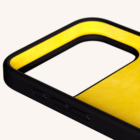 Handykette mit Karabinerband in Schwarz