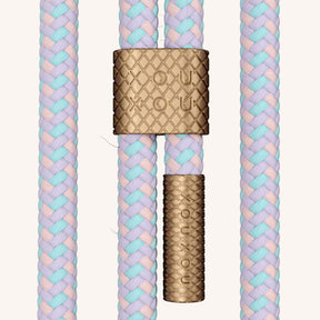 Handykette mit Karabinerband in Lavendel + Vibrant Pastel