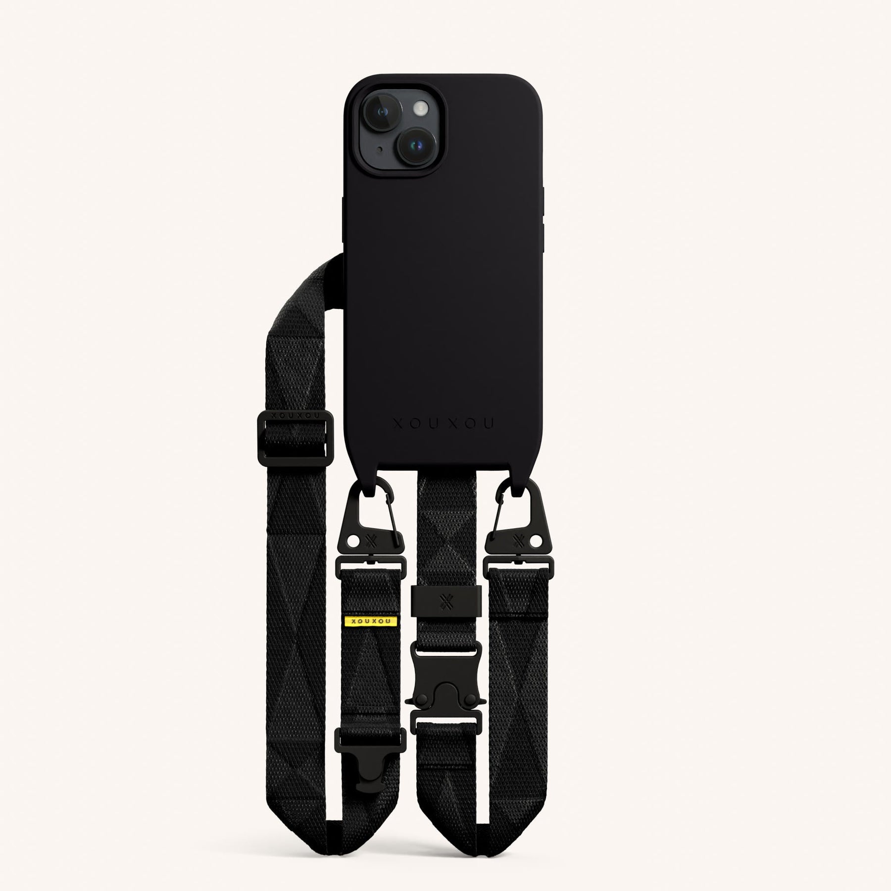 iPhone 15 Pro Max case with detachable lanyard