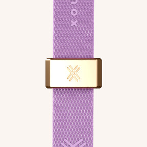 Phone Necklace with Slim Lanyard in Lavender