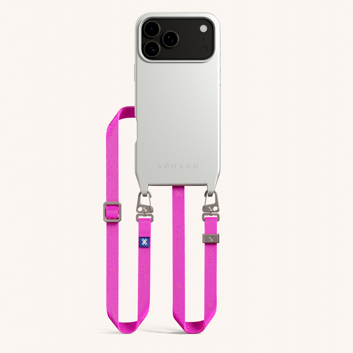 Phone Necklace with Slim Lanyard for iPhone 17 Pro with MagSafe in Y Total View | XOUXOU #phone model_iphone 17 pro
