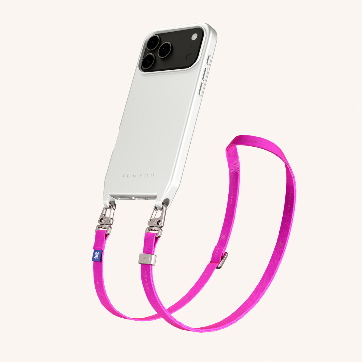 Phone Necklace with Slim Lanyard for iPhone 17 Pro with MagSafe in Y Total View | XOUXOU #phone model_iphone 17 pro